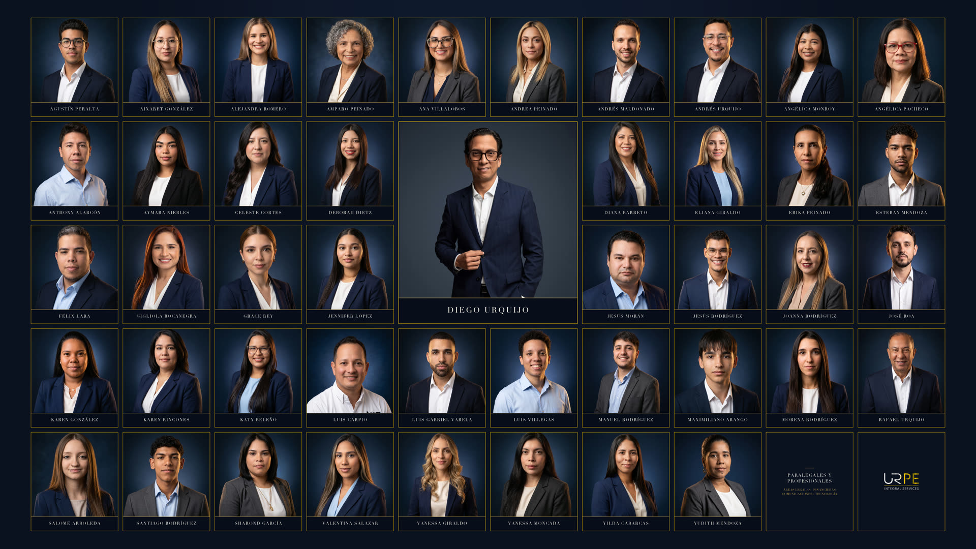 Los 40+ profesionales del equipo URPE Integral Services